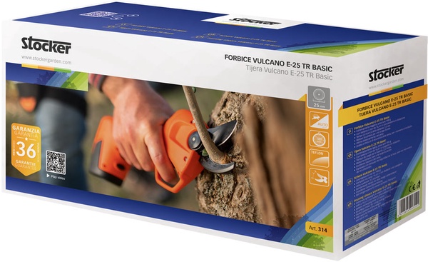 Stocker Tijera Poda a Bater�a Vulcano E-25 TR Basic